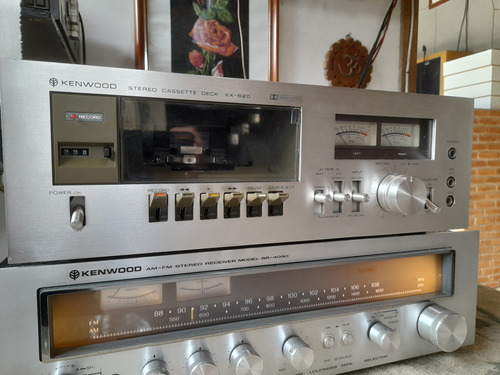 Kenwood Stereo Cassette Deck Kx-620 Zerado Funciona Tudo