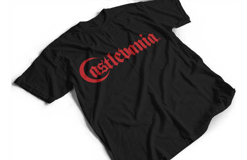 Camiseta Algodón Para Adulto De Videojuego Castlevania