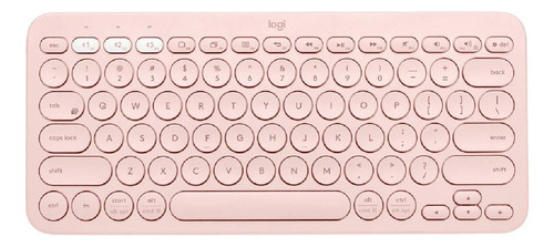 Teclado Inalámbrico Logitech K380s, Bluetooth, Pink, Español