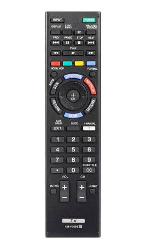 Control Remoto De Repuesto Yd099, Sony 4k Hdtv Tv.