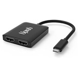 Uptab Usb C A Doble Hdmi 2.0, 4 K, 60 Hz, Multimon