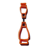 Clip Porta Guantes Color Naranja