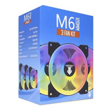 Kit De 3 Ventiladores 120mm + Controladora Rgb Morpheus M6