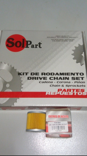 Rodamiento Completo Solpart Ms Filtro De Aceite Para Gn En  Foto 2