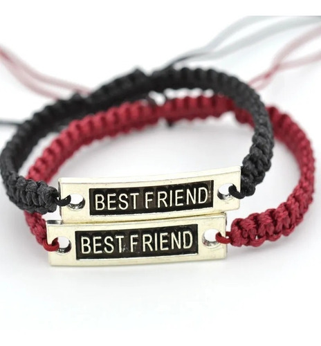 Manilla Mejores Amigos Best Amigas Parejas Pulsera Regalo