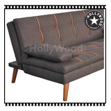 Futon Cama Sofa Sillon 3 Cuerpos Nordico Escandinavo Eames