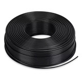 Cable Cordón Eléctrico 100mts 2x1,0mm² (18awg) Negro 500v