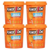 Pasta De Amendoim Crocante Kit 4un Power One 1kg Promoção!!!