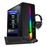 Pc Gamer Intel I5 4º Ger. Gtx 1050  8gb Hd 1tb Wi-f