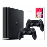 Sony Playstation 4 Pro 1tb Negro + Fifa 20 + 2 Controles