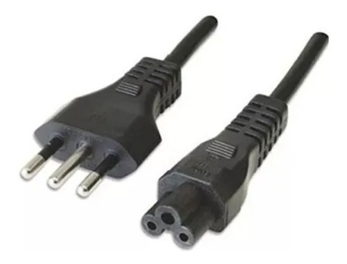 Cable De Poder Trebol Para Notebook 1.5m 