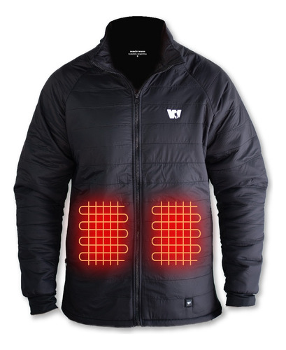 Campera Calefaccionada Wanderwarm C/cable Usb P/ Motocicleta