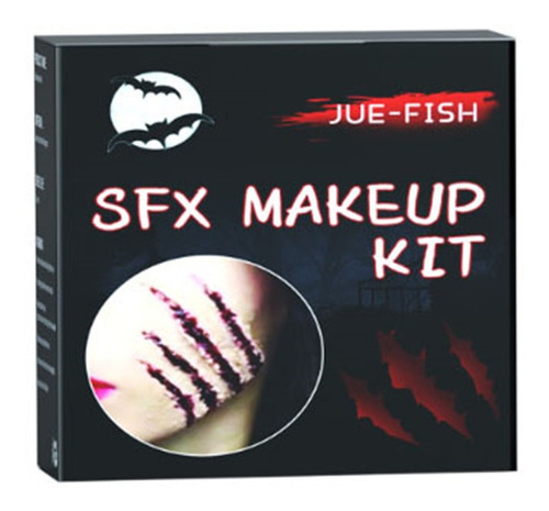 Q - Kit De Maquillaje Para Halloween, Cera Para Piel, Plasma