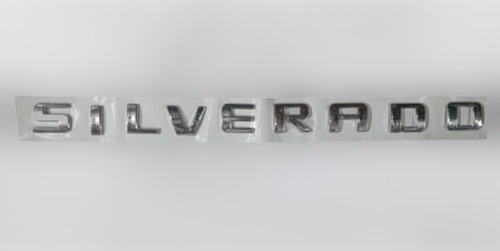 Emblema Palabra Chevrolet Silverado 2007 2015 Foto 4