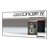 Manual Da Caixa Acústica Gradiente Concert Iv (colorido)