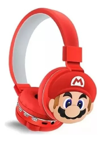 Audífonos Inalámbricos Con Bluetooth Diadema Mario Bros