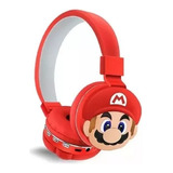 Audífonos Inalámbricos Con Bluetooth Diadema Mario Bros