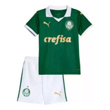 Conjunto Infantil Palmeiras Puma 2024/2025 - Pronta Entrega