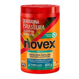 Novex Queratina Brasileña Crema Tratamiento. 400g