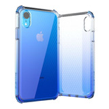 . Funda Ballistic Jewel Para iPhone XR Azul Transp Protector