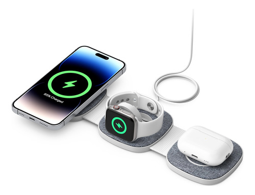 Base Carregador  Station  Para Apple Watch AirPods iPhone