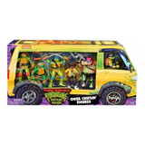 Tortugas Ninja Ooze Cruisin Set De 6 Figuras De Acción Pelea