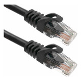 Cable Red Furukawa Cat6 0.5m Negro Multilan Rj45