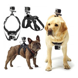 Arnés De Perro Doble Compatible Gopro + 2 Monturas Adicional