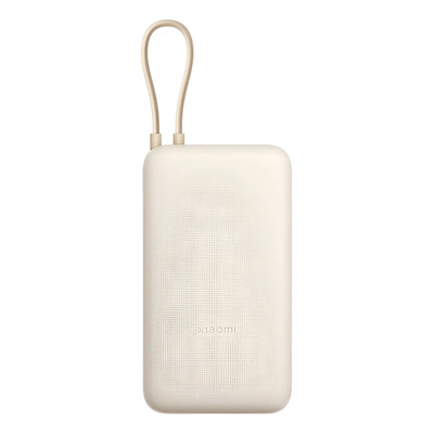 Power Bank Xiaomi 33w 20000mah Batería Portátil Con Cable Color Blanco | Envío gratis