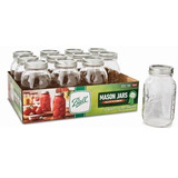 Frasco Mason Jar Ball Boca Regular 32 Oz (caja Con 12)