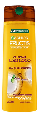 Shampoo Fructis Oil Repair Liso Coco 200ml