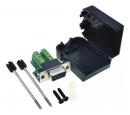 Conector Terminal Db9 Serial Rs232 Macho Bornera Adaptador