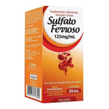 Sulfato Ferroso Gotas 30ml 125mg/ml Arte Nativa Sabor Framboesa