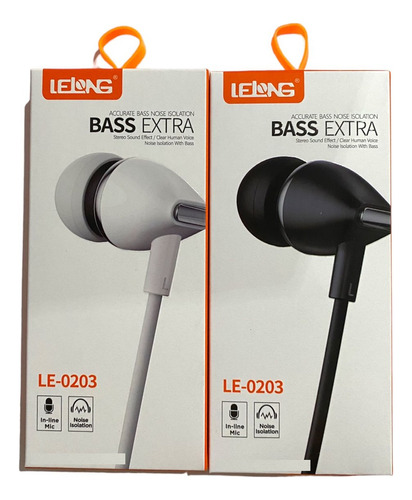 50 Fone De Ouvido Lelong Bass Extra Le-0203 Atacado