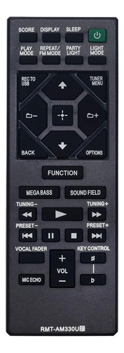 Control Remoto Rmt-am330u Para Sony Mhc-v02 Shake-x10