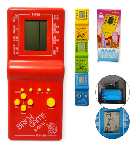 Tetris Juego Consola Brick Game  Juguete Portatil