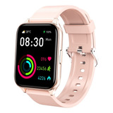 Smartwatch Tranya Reloj Ip68 Pantalla Táctil 1.68 Pulgadas Caja Rosa