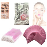 Kit Removedor+lipbrush+parches Remover Retirar Pestañas Mink