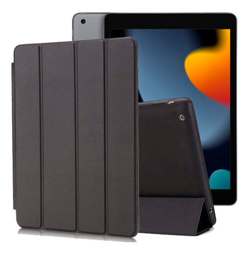 Capa Smart Premium Flip Veludo Para iPad 5 / 6 9.7