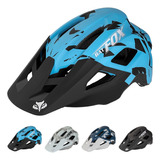 Casco Seguridad Para Bicicleta Montaña Batfox Ma057-198