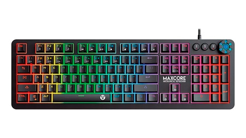 Teclado Gamer Mecánico Max Core Mk852 Black, Full Antighost