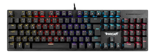 Teclado Mecanico Tgt Sherman V2 Rainbow Abnt2 Switch Azul