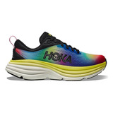 Zapatillas Hoka One One Bondi 8 Color Negro/multicolor - Adulto 46.5 Eu