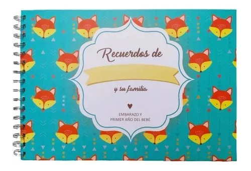 Libro Álbum Recuerdos Del Bebé Y Embarazo Regalo Nacimiento