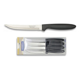 Cuchillo Tramontina Original Set X 12 Mango Negro Ipanema!