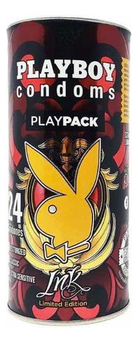 Preservativos Playboy Condoms Playpack 24 Pzs