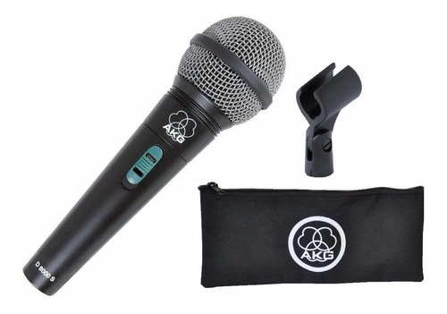 Akg D8000s Micrófono Dinámico Vocal De Mano Profesional