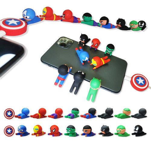 Protector De Cable De 9 Piezas Para iPhone / iPad Cable Usb,