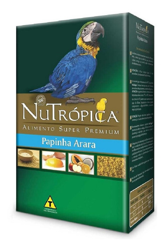 Ração Para Arara Filhote Papinha 500g Nutrópica