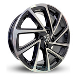 Rodas R-seven Gol Saveiro Aro 15 4x100 (jogo) + Bicos 